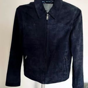 Ted Baker Mens Caprine Leather Jacket size small